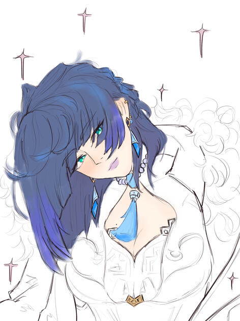 Yelan Sketch